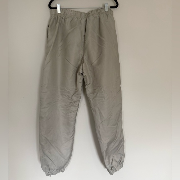 Fear of God Essentials Nylon Neutral Men's Drawsting Pants Sz M - Taupe/Beige - Picture 5 of 7